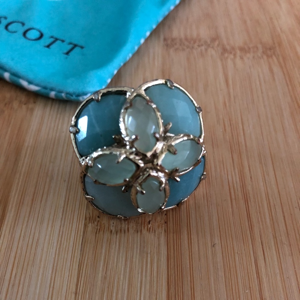 Kendra Scott custom flower ring (rare)